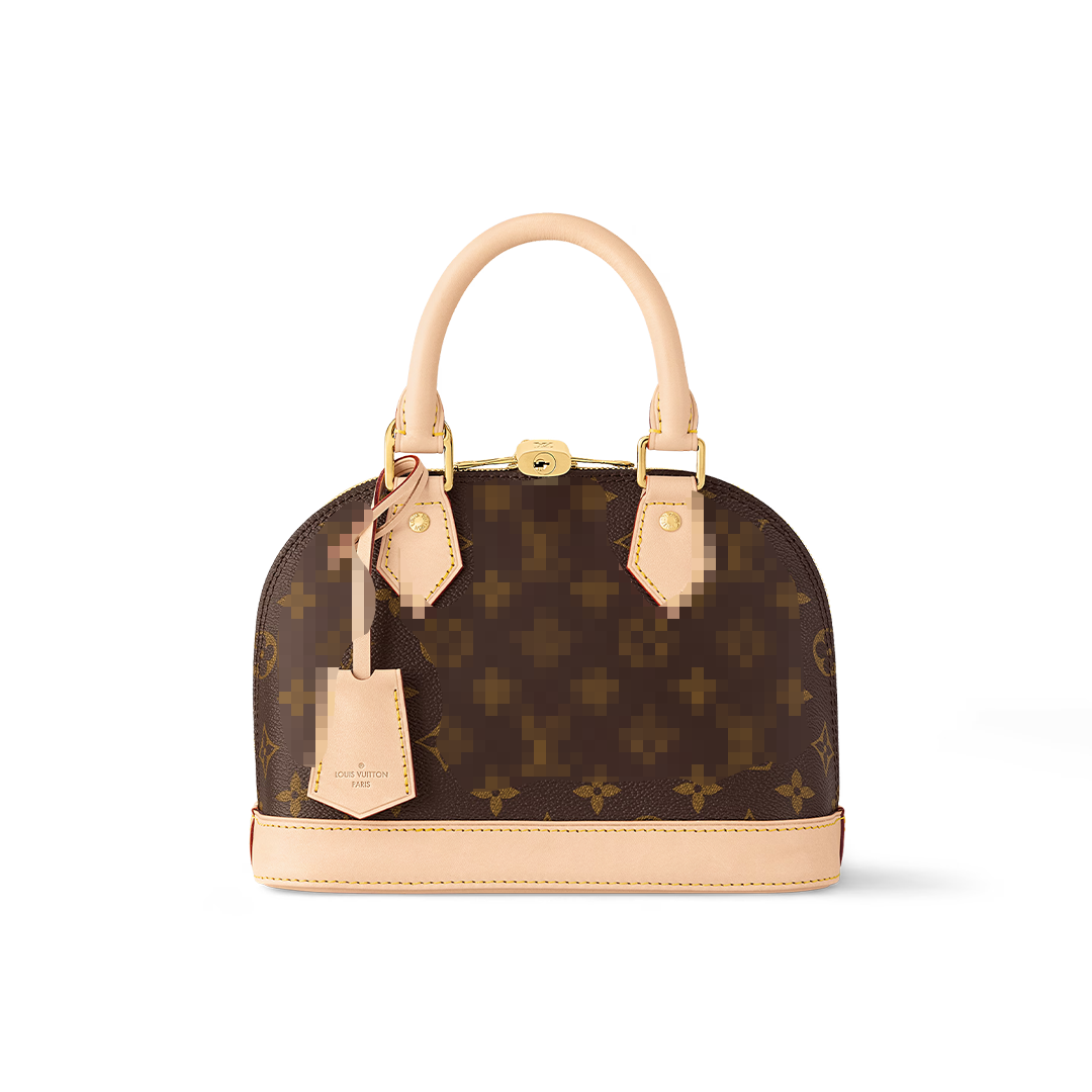 v's - 2 tone Hand Bag